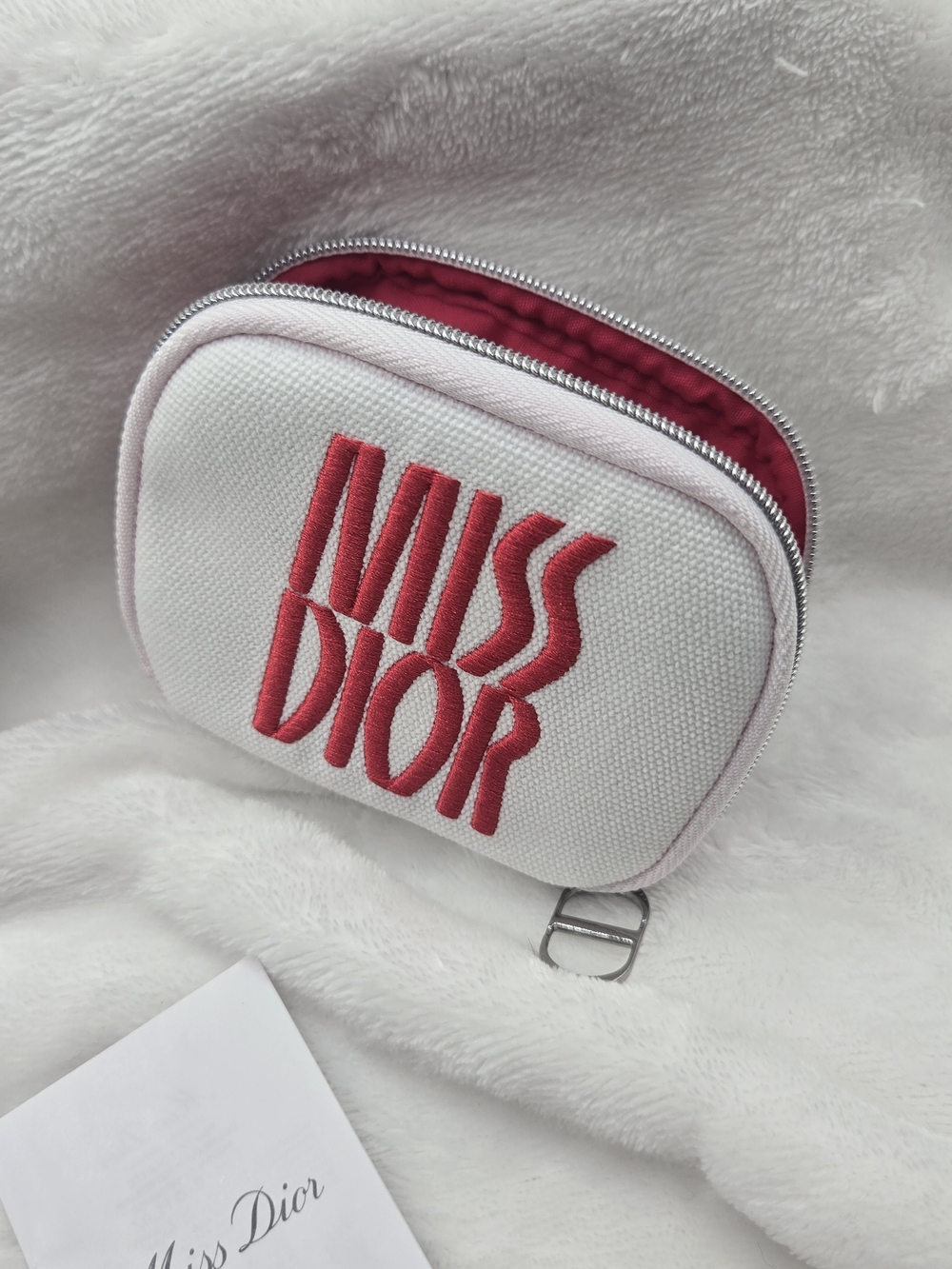 Miss Dior Pink Travel Perfume Pouch Set With 3 Travel Size Sprays